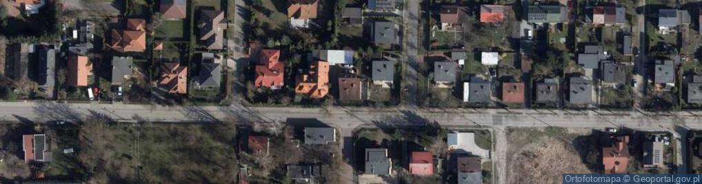 Zdjęcie satelitarne Przestrzenna ul.