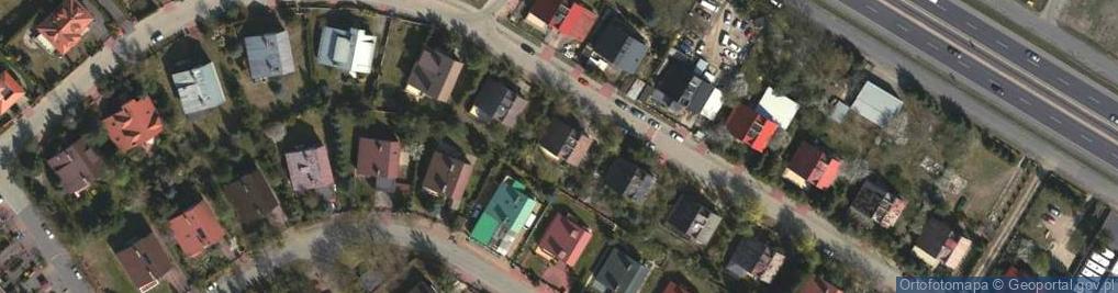 Zdjęcie satelitarne Przebiśniega ul.