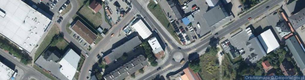 Zdjęcie satelitarne Przemysłowa ul.