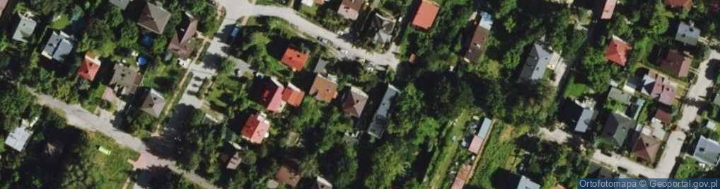 Zdjęcie satelitarne Przerwana ul.