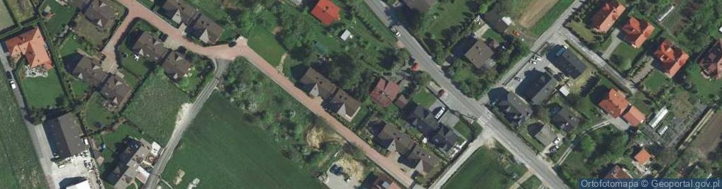 Zdjęcie satelitarne Przygraniczna ul.
