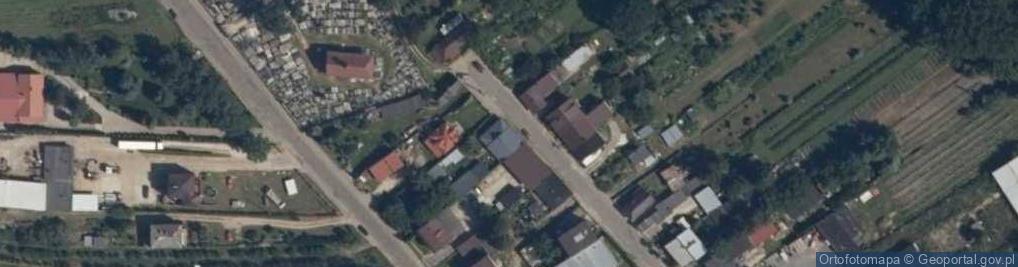 Zdjęcie satelitarne Przy Kościółku ul.