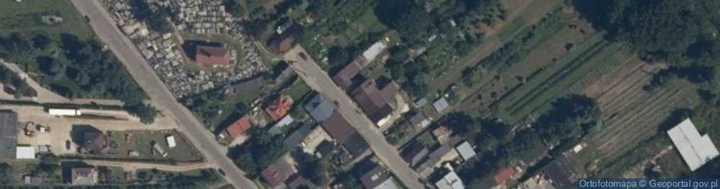 Zdjęcie satelitarne Przy Kościółku ul.