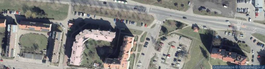 Zdjęcie satelitarne Przybora ul.