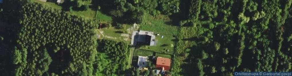 Zdjęcie satelitarne Prace Duże ul.