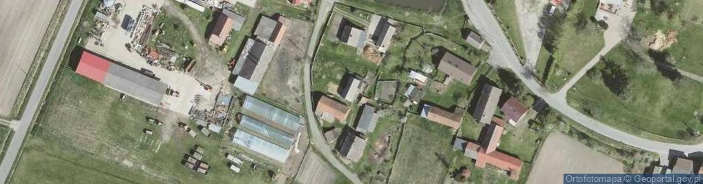 Zdjęcie satelitarne Pracze ul.