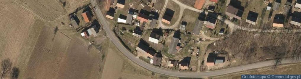 Zdjęcie satelitarne Prawików ul.