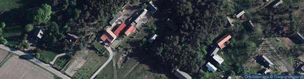 Zdjęcie satelitarne Prażmów ul.