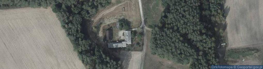 Zdjęcie satelitarne Pruska Łąka ul.