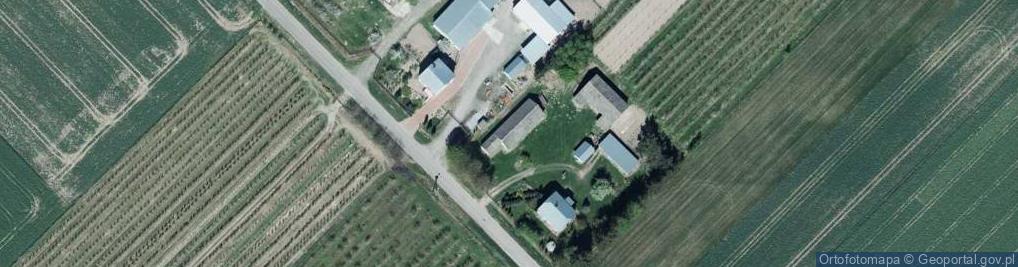 Zdjęcie satelitarne Przegaliny Duże ul.