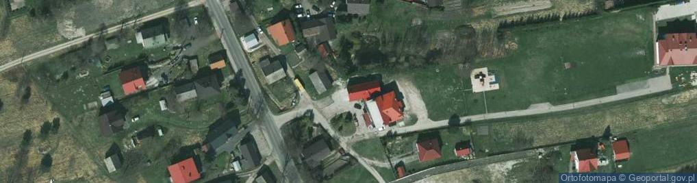 Zdjęcie satelitarne Przeginia Duchowna ul.