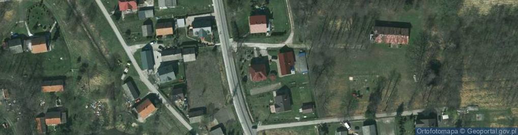 Zdjęcie satelitarne Przy Dworku ul.