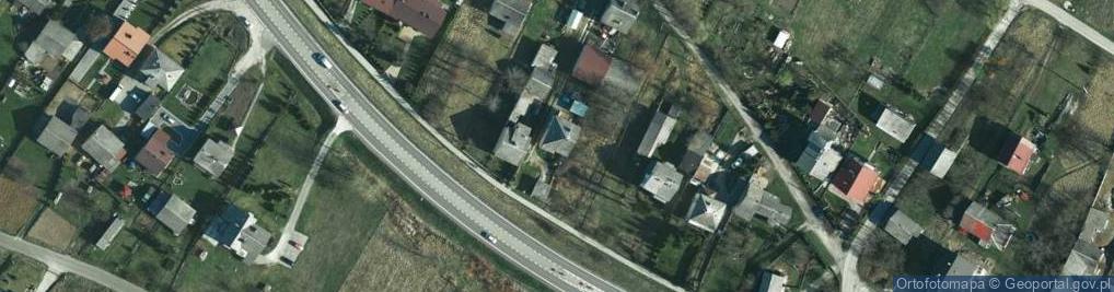 Zdjęcie satelitarne Przeginia ul.