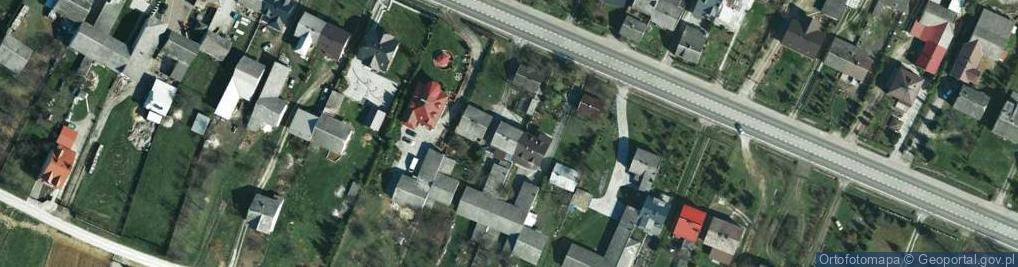 Zdjęcie satelitarne Przeginia ul.