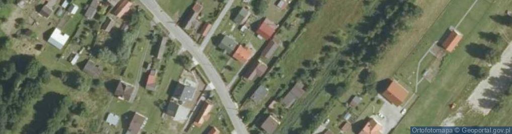 Zdjęcie satelitarne Przyborów ul.