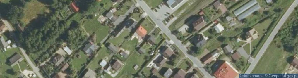 Zdjęcie satelitarne Przyborów ul.