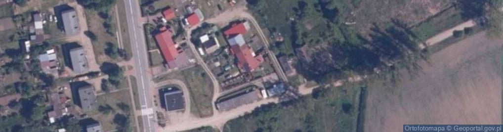 Zdjęcie satelitarne Przybrda ul.