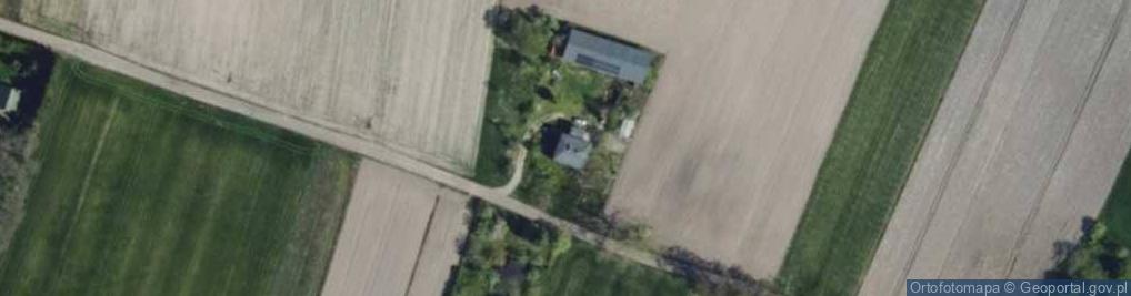 Zdjęcie satelitarne Przybyłów ul.