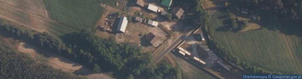 Zdjęcie satelitarne Przybyłów ul.