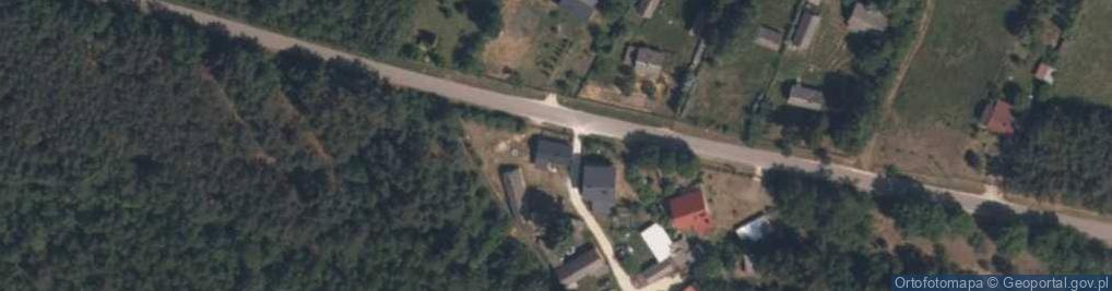 Zdjęcie satelitarne Przybyszowy ul.