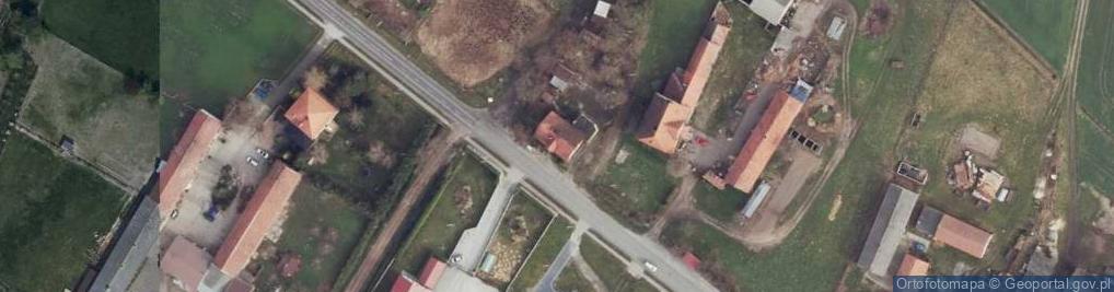 Zdjęcie satelitarne Przyczyna Górna ul.
