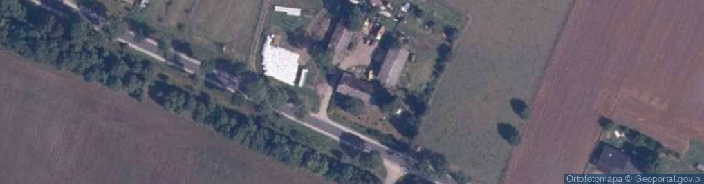 Zdjęcie satelitarne Przydargiń-Kolonia ul.