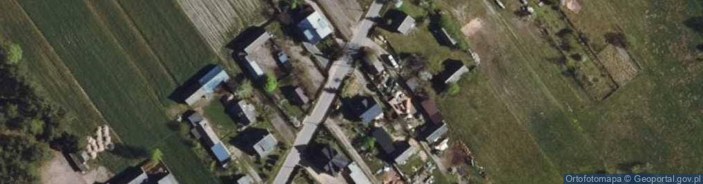 Zdjęcie satelitarne Przyjmy k. Poręby ul.