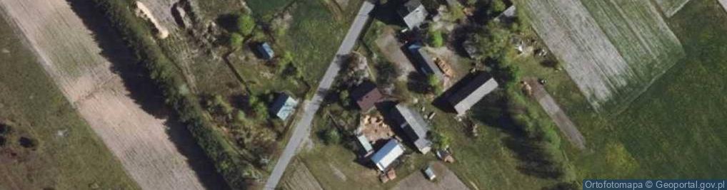 Zdjęcie satelitarne Przyjmy k. Poręby ul.