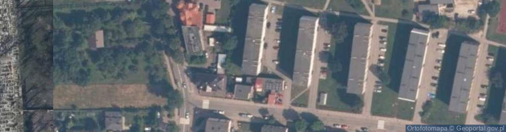 Zdjęcie satelitarne Przebendowskiego ul.