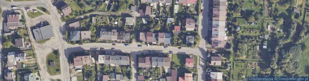 Zdjęcie satelitarne Przodowników ul.