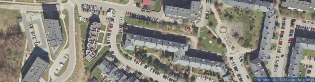 Zdjęcie satelitarne Prymasa Tysiąclecia ul.