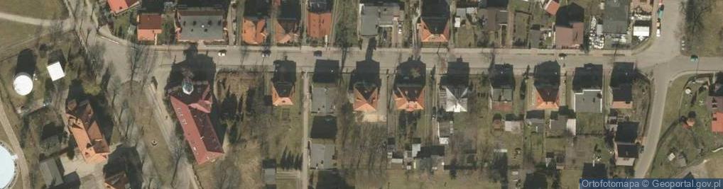Zdjęcie satelitarne Przyjaciół Żołnierza ul.