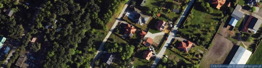 Zdjęcie satelitarne Przyjazna ul.
