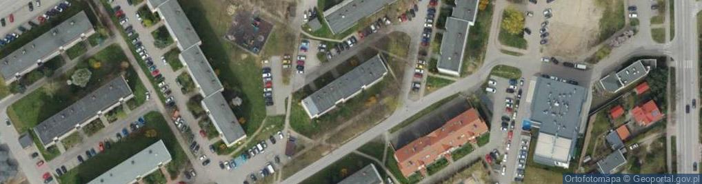 Zdjęcie satelitarne Prusa Bolesława ul.