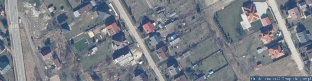 Zdjęcie satelitarne Projektowana ul.