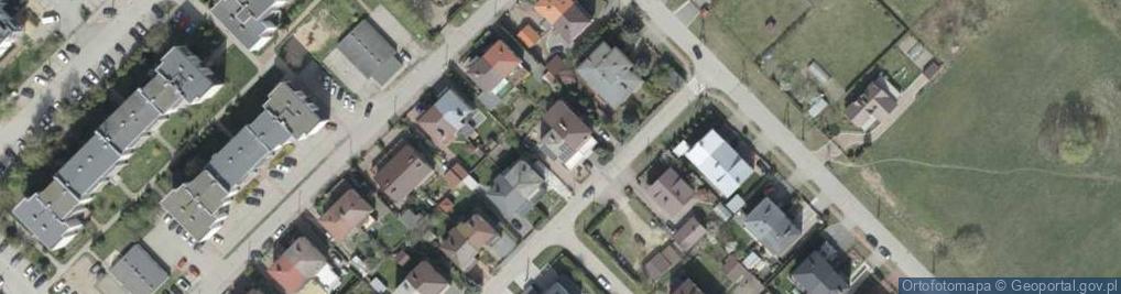Zdjęcie satelitarne Praweckiego ul.