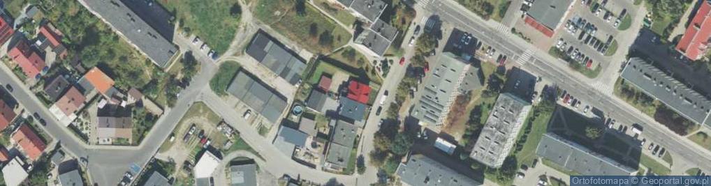Zdjęcie satelitarne Przemysłowa ul.