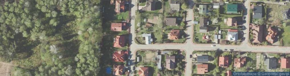 Zdjęcie satelitarne Przy Lesie ul.