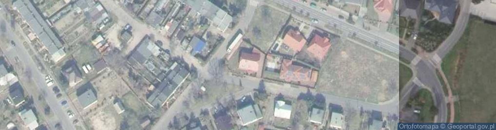 Zdjęcie satelitarne Promienista ul.