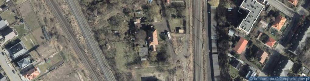 Zdjęcie satelitarne Przy Ogrodach ul.