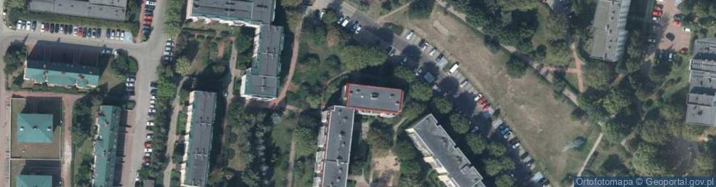 Zdjęcie satelitarne Przyjaciół Żołnierza ul.
