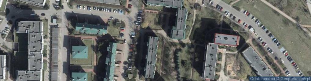 Zdjęcie satelitarne Przyjaciół Żołnierza ul.