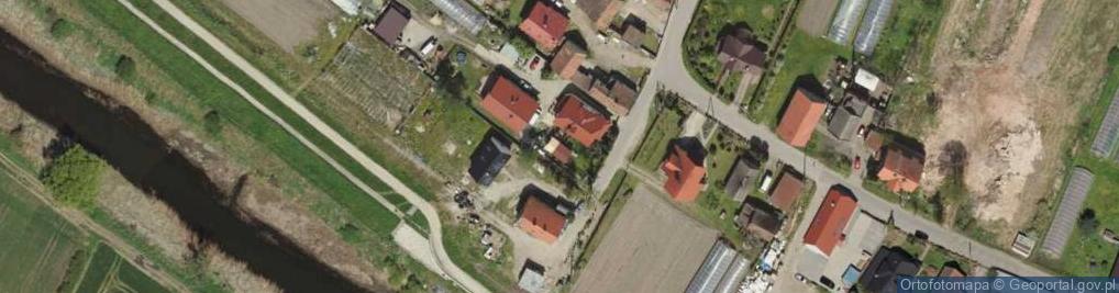 Zdjęcie satelitarne Przy Krzyżu ul.