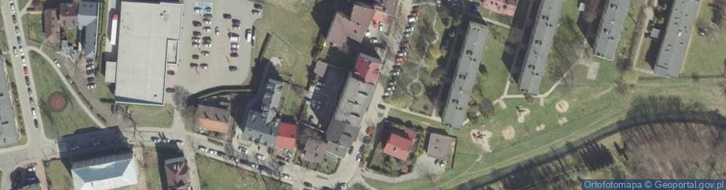 Zdjęcie satelitarne Pracy ul.