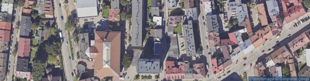 Zdjęcie satelitarne Przecznica Strusińska ul.