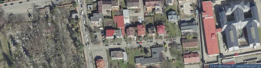 Zdjęcie satelitarne Przedszkolaków ul.