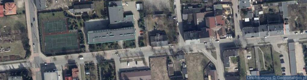 Zdjęcie satelitarne Prawa ul.