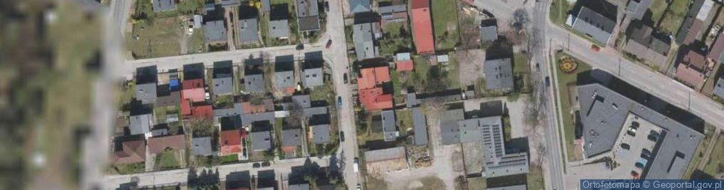 Zdjęcie satelitarne Przędzalniana ul.