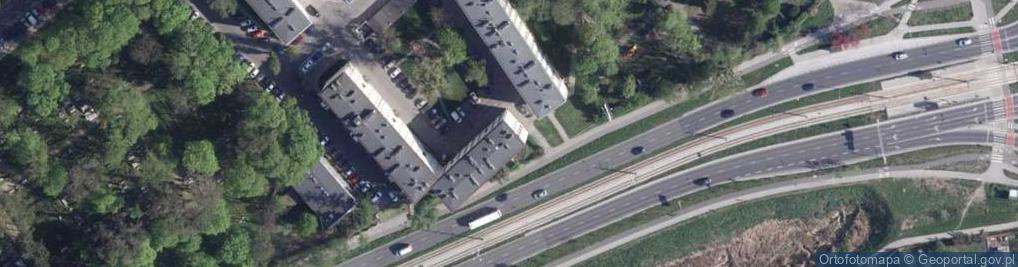 Zdjęcie satelitarne Przy Rynku Wełnianym ul.
