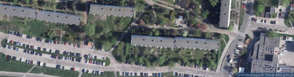 Zdjęcie satelitarne Przy Skarpie ul.